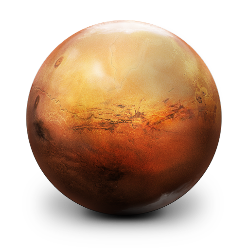 The Red Planet Icon 512x512 png